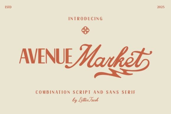 Avenue Market Duo: A Font Pairing for Authentic Brands