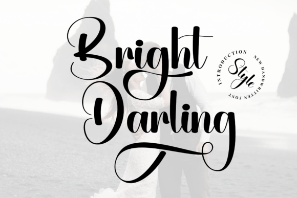 Bright Darling: The Modern Script Font with a Personal Touch