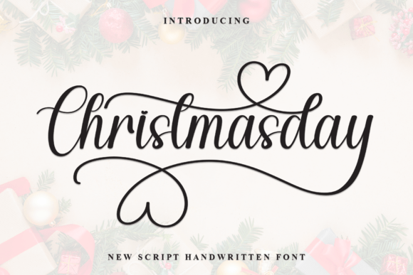 Christmasday: A Handwritten Font That Feels Like a Warm Hug
