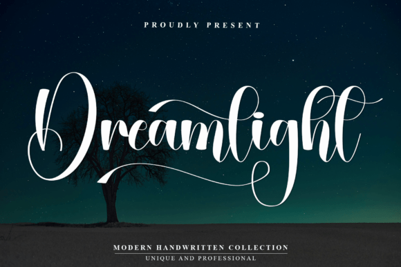 Dreamlight: A Stylish Script for Modern Branding