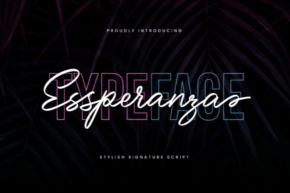 Essperanza: A Script Font for Modern Branding