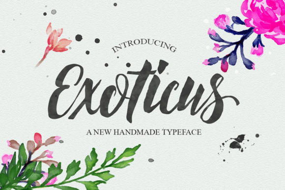 Exoticus: The Stylish Script Font for Modern Elegance