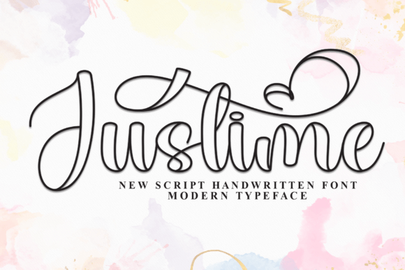 Justime: A Modern Script Font with Timeless Appeal