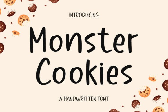 Monster Cookies: The Script Font for Modern Branding