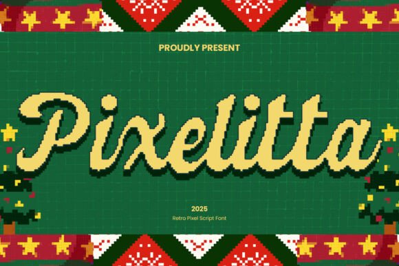 Pixelitta: Crafting Cozy Retro Holiday Design